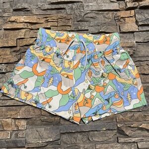 Columbia Cargo Boundless Trek Shorts Women’s XS Gray Blue Hiking Run Active Nice